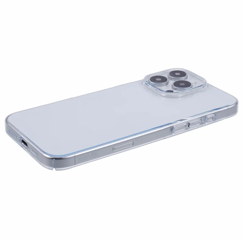 X-LEVEL For iPhone 16 Pro Case Ultra Slim Hard Back PC Clear Phone Cover - Transparent