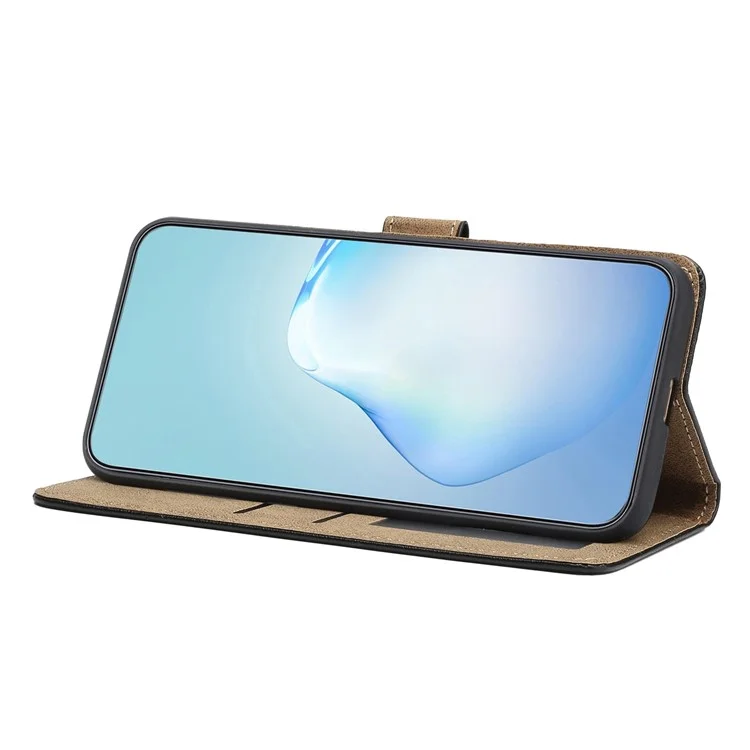 Caixa de Telefone Celular Para Motorola Moto G42 4G, Textura de Chupturo de Chido de Chupe Busines - Preto