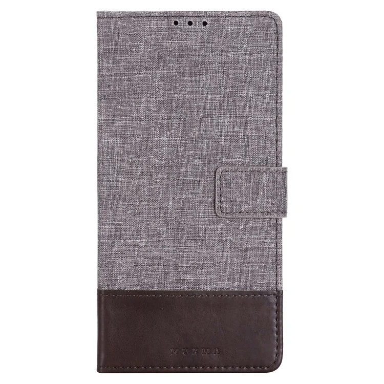 MUXMA MX102 für Xiaomi Poco F6 Pro 5G / Redmi K70 5G / K70 Pro 5G Case Stand Canvas Leather Phone Cover - Braun