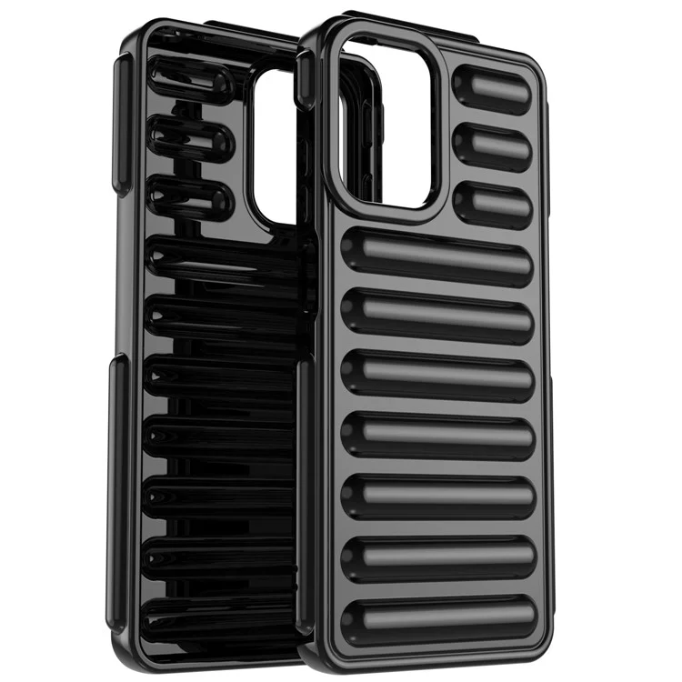 Capsule Series für Motorola Moto G04 4G / G04s 4G / G24 4G / G24 Power Gehäuse TPU stoßfestes Handyhülle - Schwarz