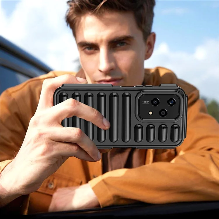 Capsule Series for Honor 200 Lite Case Shockproof TPU  Phone Cover - Black