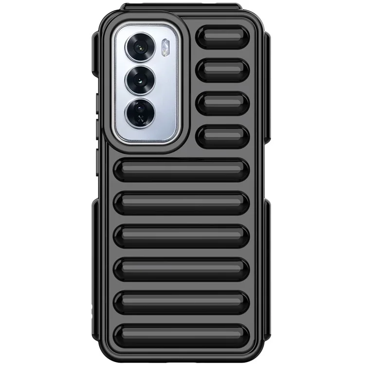 Capsule Series for Oppo Reno12 5G (Global) Case Protective TPU Phone Cover - Black