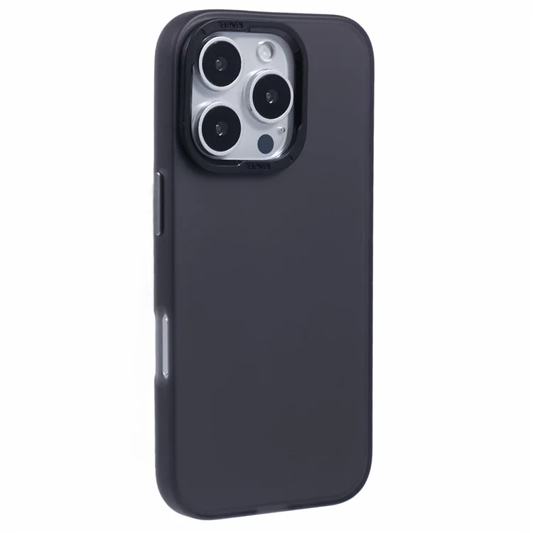 X-LEVEL Para iPhone 16 Pro Case PC + TPU Phone Cover Anti-Fingerprint - Preto