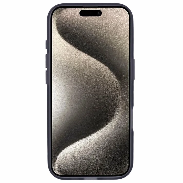 X-LEVEL Para iPhone 16 Pro Case PC + TPU Phone Cover Anti-Fingerprint - Preto
