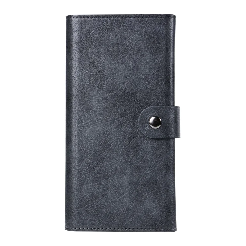 VILI GVA Series for iPhone 16 Pro Capa Magnética para Telefone de Couro Destacável 2 em 1 - Preto