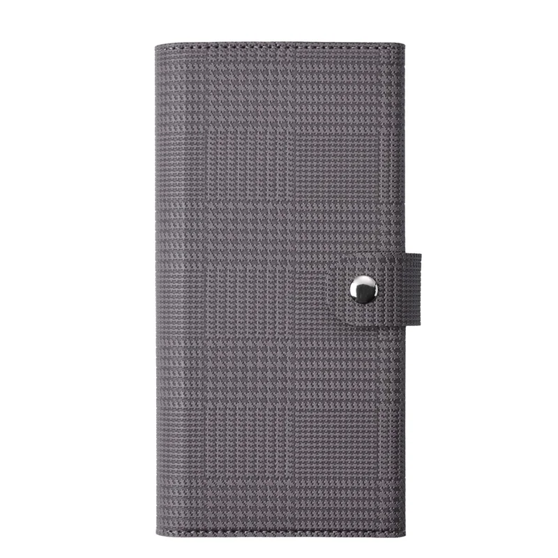 VILI GHB-C Series for iPhone 16 Pro Max Magnetic Case Detachable Leather Clear Phone Cover - Grey