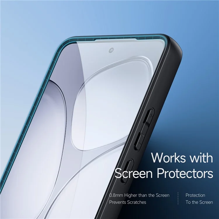 Dux Ducis Aimo -serie Für Xiaomi Redmi K70 Ultra Case Matte TPU+PC -abdeckung (reichweite Zertifizierung) - Schwarz