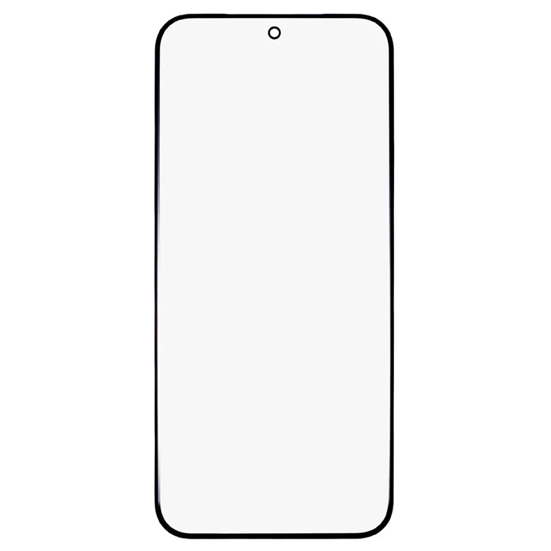 Para Huawei Pura 70 Pro HBN-LX9 HBN-AL00 Lente de Pantalla Frontal de Cristal + Adhesivo OCA (Sin Logo)