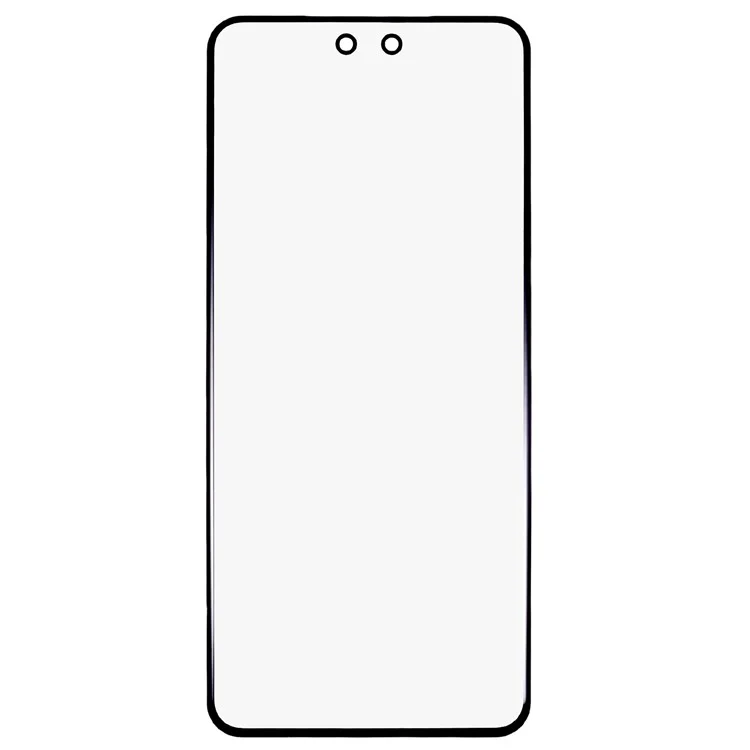 Für Huawei nova 12 Pro 5G ADA-AL00 Front-Bildschirmglas-Linse + OCA-Klebefolie (ohne Logo)