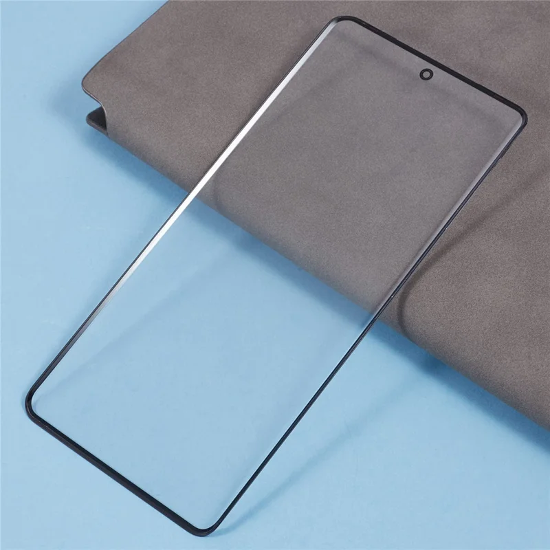 Per vivo Y200 (India) 5G V2307 Front Screen Glass Lens + OCA Adesivo Parte (Senza Logo)
