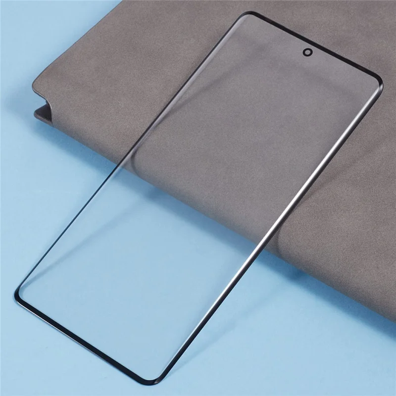 Per vivo Y200 (India) 5G V2307 Front Screen Glass Lens + OCA Adesivo Parte (Senza Logo)