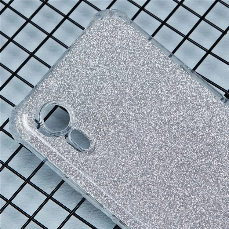 Pour Samsung Galaxy Xcover7 Coque Transparente Anti-Chute Coque de Téléphone TPU Amovible avec 4 Papiers Amovibles