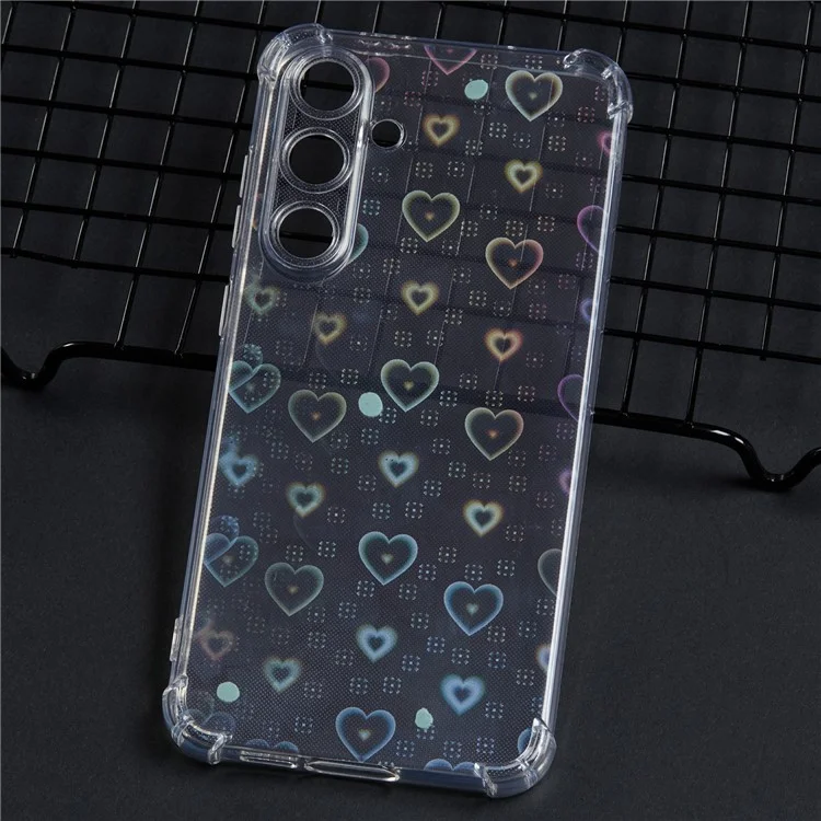 For OnePlus 12 5G Clear Case Protective TPU Phone Cover with 4 Removable Papers