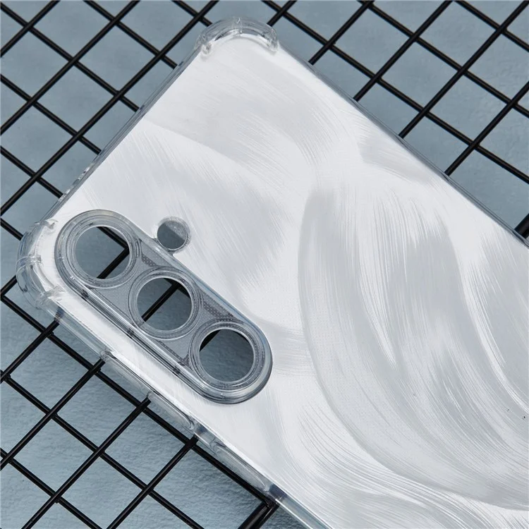For OnePlus 12 5G Clear Case Protective TPU Phone Cover with 4 Removable Papers