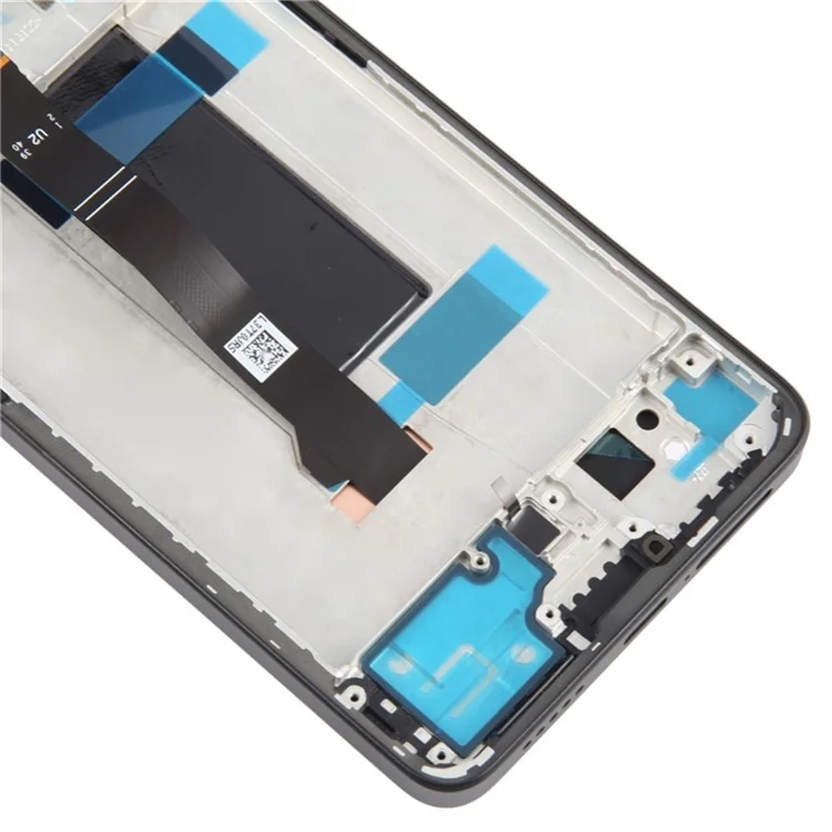 Für Xiaomi Redmi Note 13 Pro 5G / Poco X6 5G Bildschirm und Digitizer-Baugruppe + Rahmenteil (TFT-Technologie) (ohne Logo) - Schwarz, Qualitätsstufe C