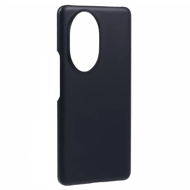 For Honor 200 Pro 5G Case Skin-Touch Matte PC Phone Shell Incomplete Covering - Black