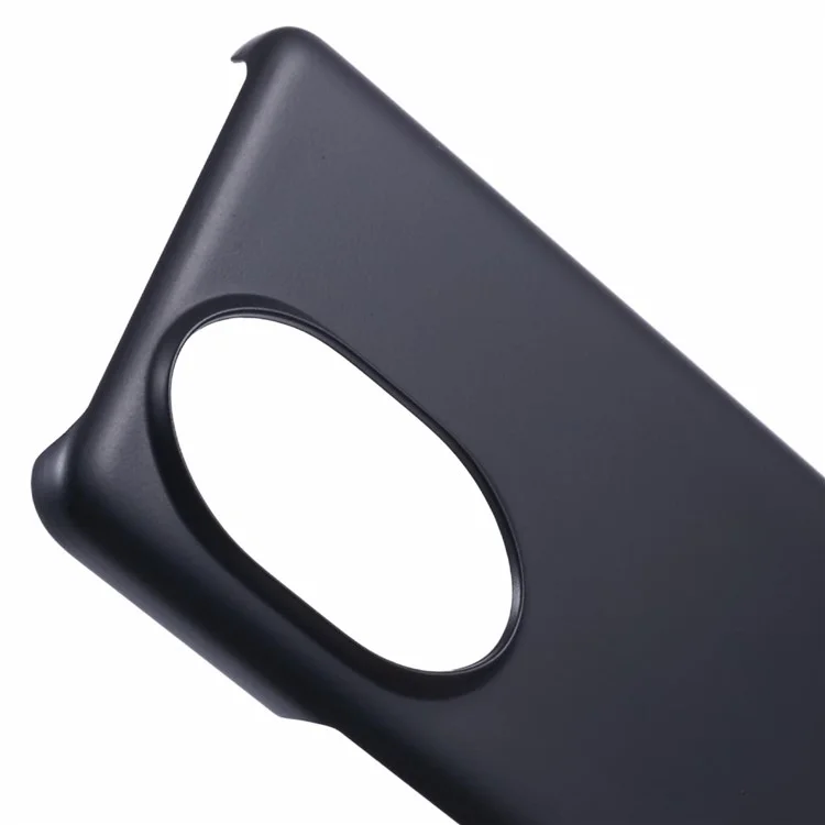 For Honor 200 Pro 5G Case Skin-Touch Matte PC Phone Shell Incomplete Covering - Black