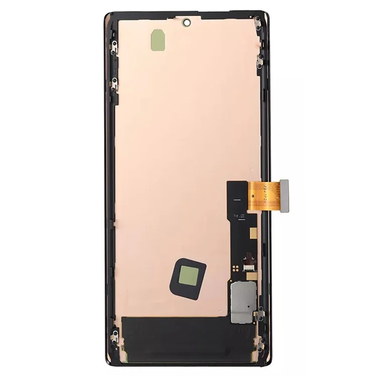Pour Google Pixel 6 Pro 5G Écran OLED et assemblage de numériseur de qualité C + pièce de remplacement de cadre (sans logo)