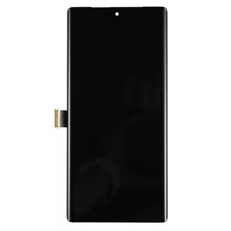 Pour Google Pixel 6 Pro 5G Écran OLED et assemblage de numériseur de qualité C + pièce de remplacement de cadre (sans logo)