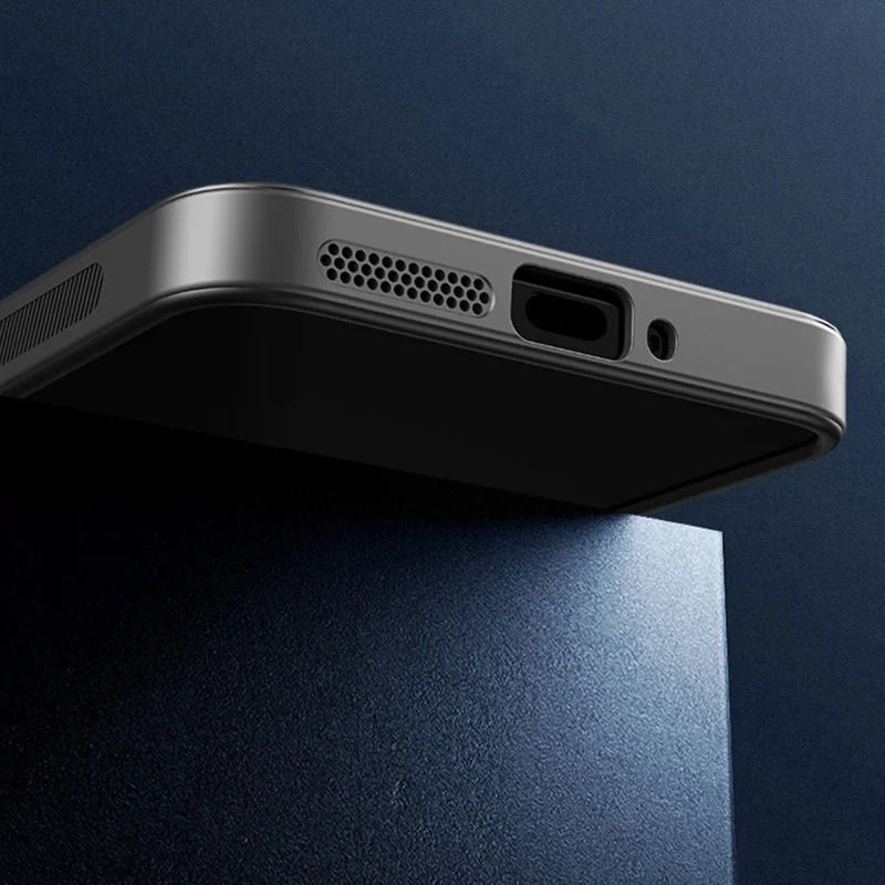 For Xiaomi Poco F6 Pro 5G / Redmi K70 5G / K70 Pro 5G Case with Lens Kickstand Shockproof PC+TPU Phone Cover - Blue