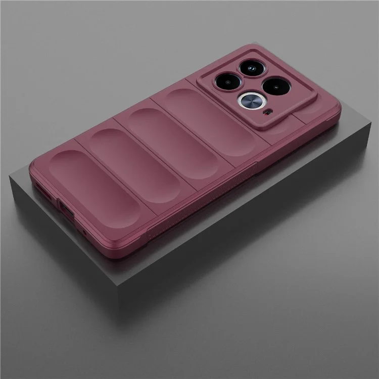 For Infinix Note 40 5G Case Protective Soft TPU Phone Cover - Wine Red