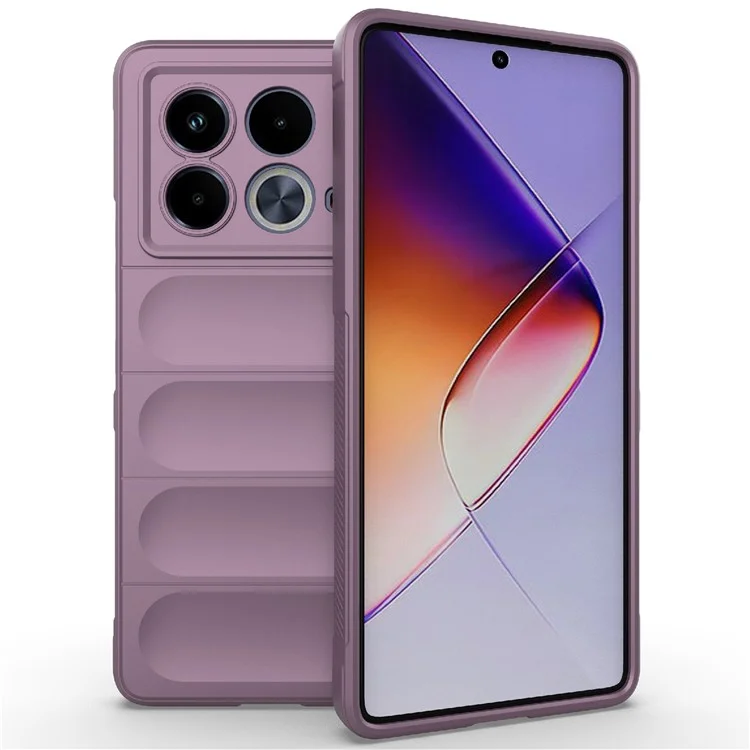 For Infinix Note 40 5G Case Protective Soft TPU Phone Cover - Light Purple