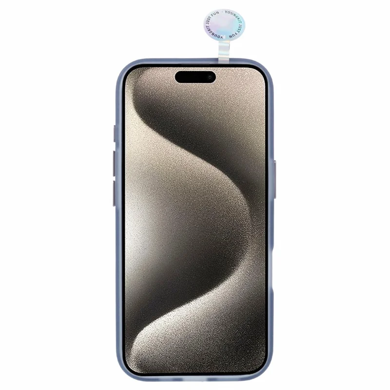 YOUNGKIT Technology Series for iPhone 16 Pro Max Magnetic Case IMD Circuit Board PC+TPU Phone Cover Matte Finish - Grey