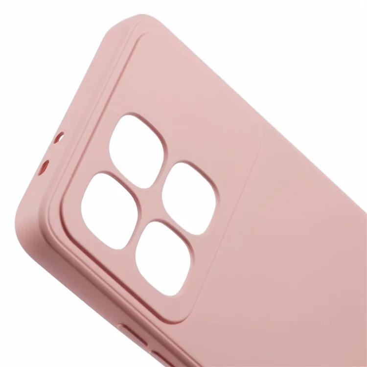 For Xiaomi Redmi K70 Ultra Case Fiber Lining TPU Soft Anti-Scratch Phone Cover - Pink