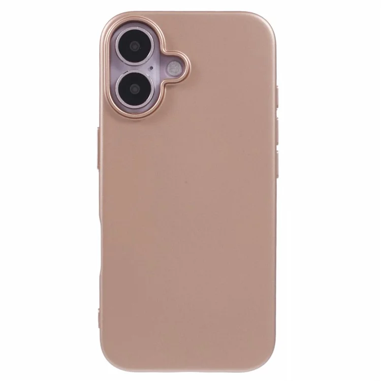 X-LEVEL Guardian Series для iPhone 16 Чехол TPU Защитный Чехол для телефона с матовой отделкой - Золотой