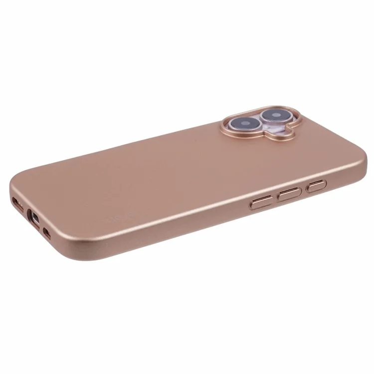 X-LEVEL Guardian Series для iPhone 16 Чехол TPU Защитный Чехол для телефона с матовой отделкой - Золотой