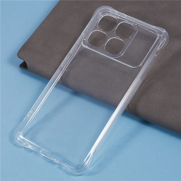 Für Xiaomi Redmi K70 Ultra Case TPU Handyhülle mit Displayschutzfolie + Kameralinsenschutz