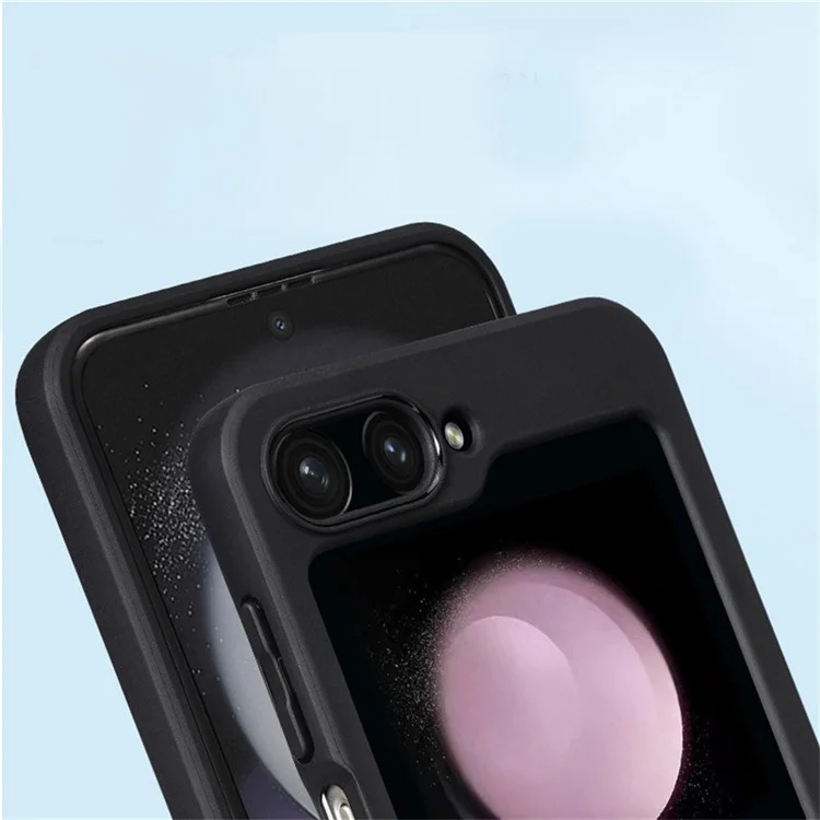 Pour Samsung Galaxy Z Flip5 5G Étui Anti-Dérapant Matte TPU Housse de Téléphone