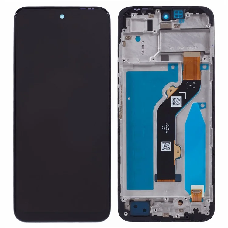 Для Infinix Hot 30 Play X6835B Замена экрана и дигитайзера Grade C в сборе + рамка (без логотипа)