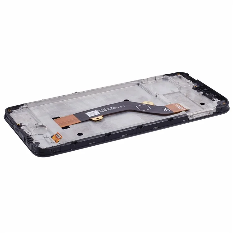 Para TECNO Spark 8C 4G KG5k, KG5j Grado C Pantalla LCD y conjunto de digitalizador + Parte de repuesto de marco (sin logotipo)