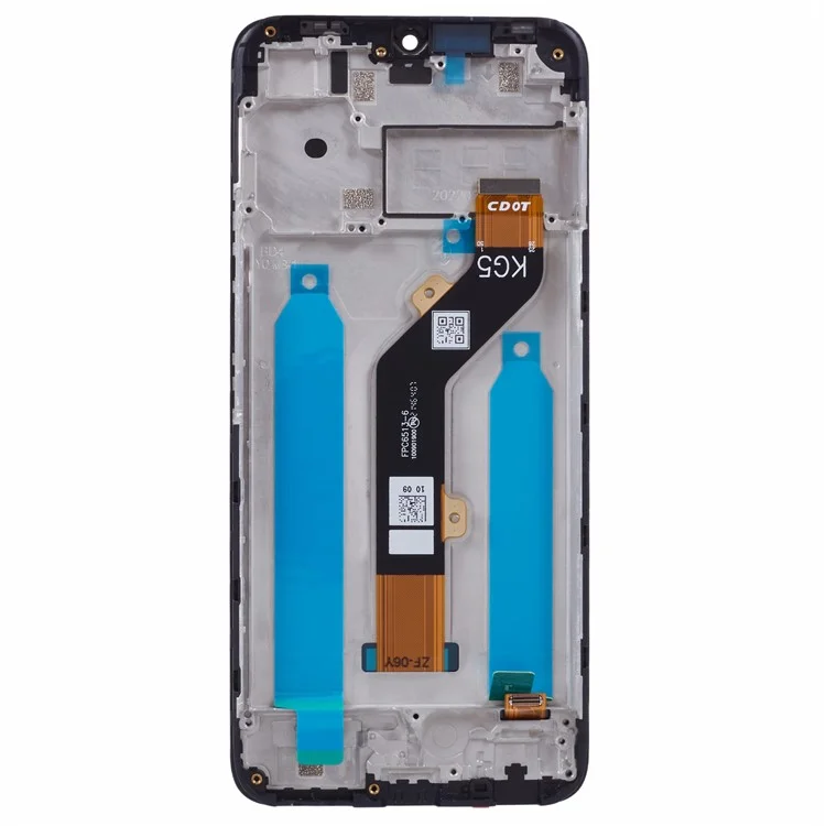 Pour TECNO Pop 5 LTE 4G BD4 Écran LCD et assemblage de numériseur de grade C + Pièce de remplacement de cadre (sans logo)