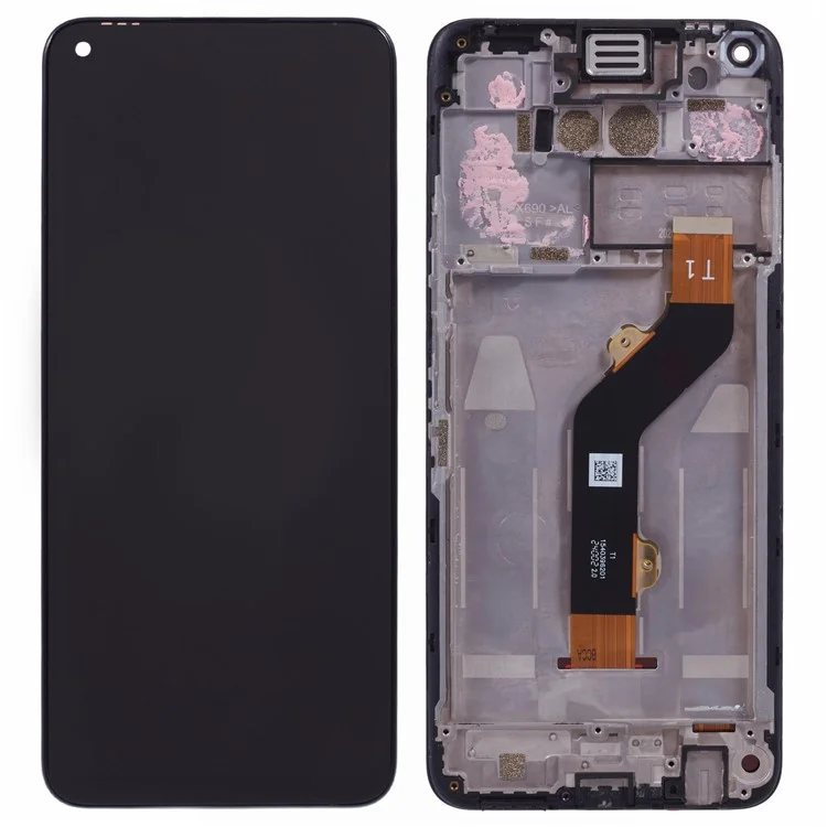 Per Infinix Note 7 X690 Schermo LCD e Assemblaggio Digitizer di Grado C + Parte di Sostituzione Telaio (Senza Logo)