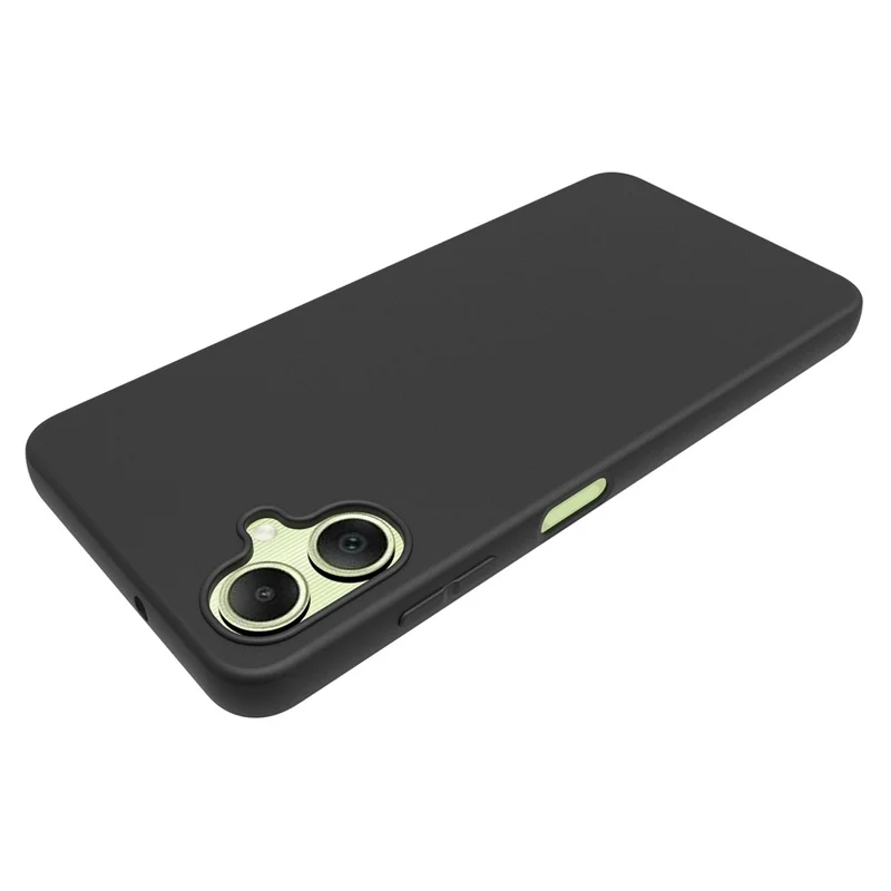 10 Stück / Packung für Samsung Galaxy A06 Case Soft TPU mattes Schutzhülle - Schwarz