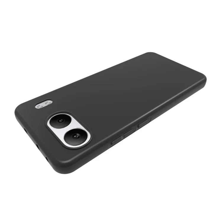 10 piezas / paquete para el caso OnePlus Nord 4 Matte TPU Soft Back Protective Cover - Negro