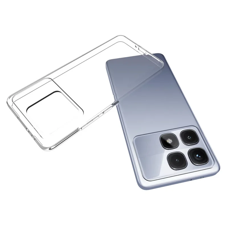 10 Stück / Packung für Xiaomi Redmi K70 Ultra Case TPU Crystal Clear Phone Cover Wasserfrei