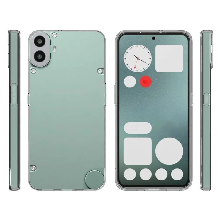 10 Peças / Pacote Para Nada CMF Telefone 1 Case Watermark-Free Clear TPU Phone Cover