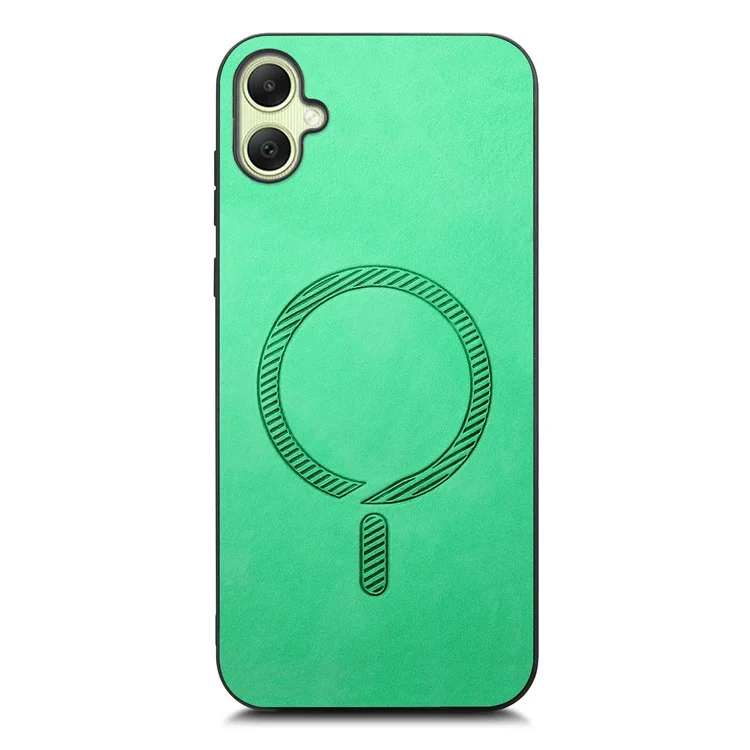 Per Samsung Galaxy A05 4G Custodia in pelle posteriore compatibile con MagSafe Custodia Touch Skin Phone - Verde