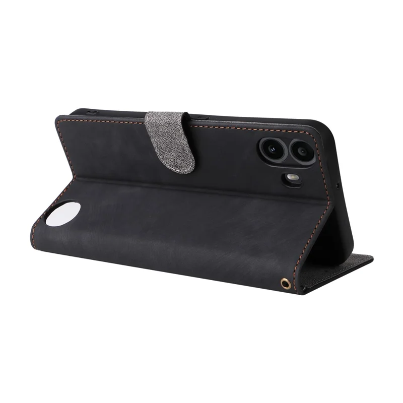 For Nothing CMF Phone 1 Custodia in Pelle con Protezione RFID - Nero