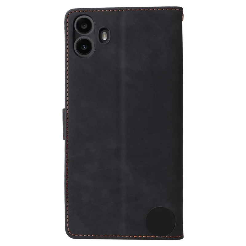 For Nothing CMF Phone 1 Custodia in Pelle con Protezione RFID - Nero