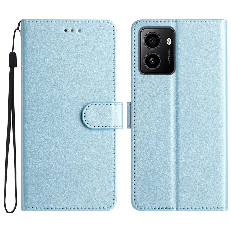 For HMD Pulse / Pulse+ Wallet Case Leather Folio Phone Cover Magnetic Clasp - Sky Blue