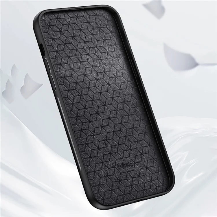 Para Oppo Reno12 F 4G Case Deer Pattern Cloth Texture PU Leather Back Phone Cover - Black