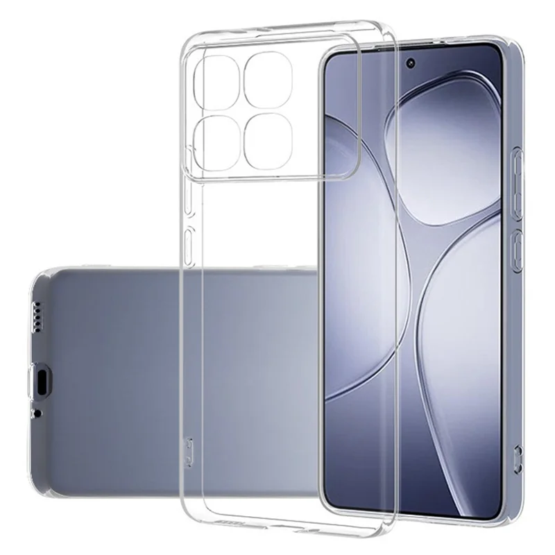 Per Xiaomi Redmi K70 Ultra Case Clear Ultra-Thin Soft TPU Phone Cover
