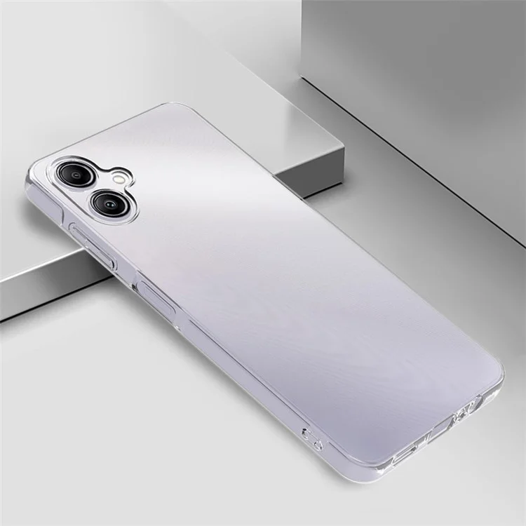 Funda transparente para Samsung Galaxy A06, de TPU suave y fina, que protege el teléfono