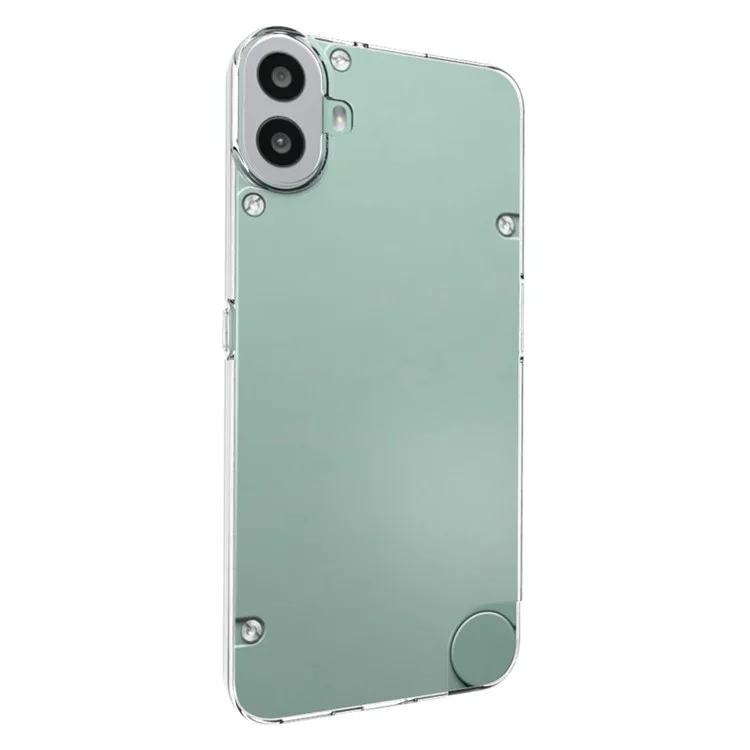 Capa de Telefone Transparente Sem Marca d'Água Para Nothing CMF Phone 1 - Capa de TPU Brilhante