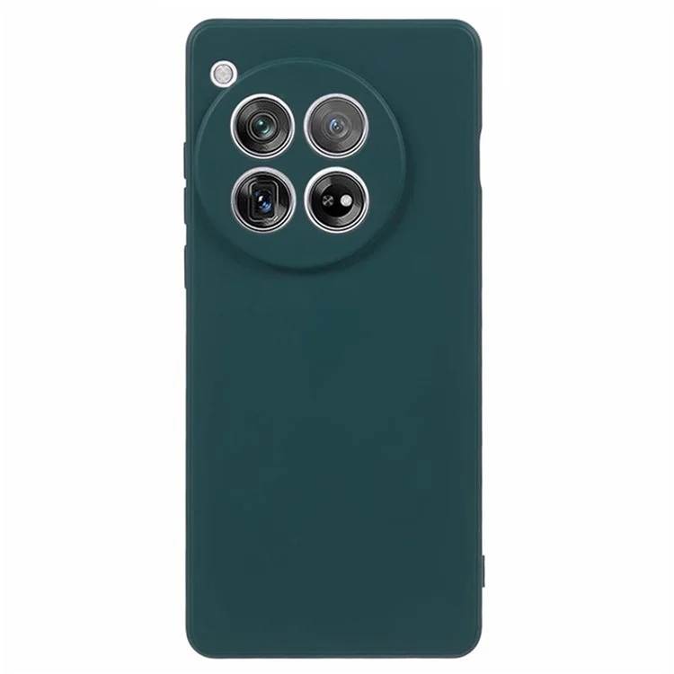 WANLONFENG RB2 Series for OnePlus 12 5G TPU Phone Case with Tempered Glass Screen Film - Army Green