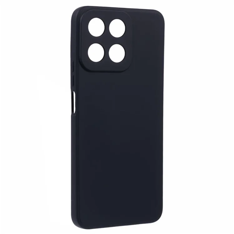 WANLONFENG RB2 Serie für Honor Play 60 Plus 5G Case Soft TPU Cover mit Bildschirmschutz - Schwarz
